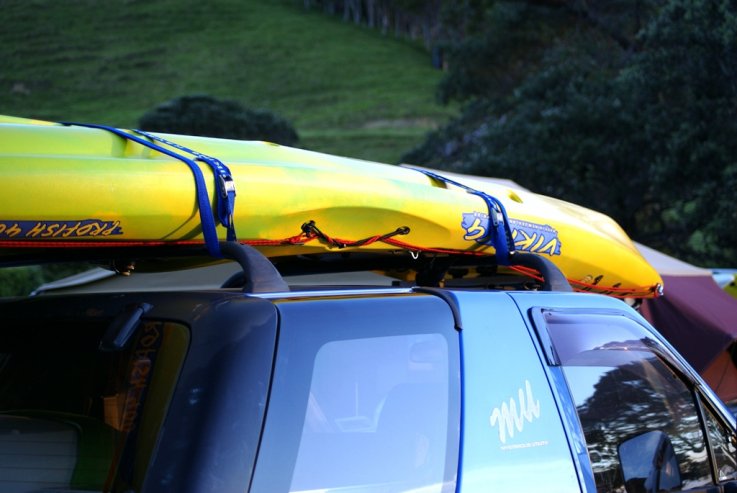 How to load & unload your kayak on roof racks